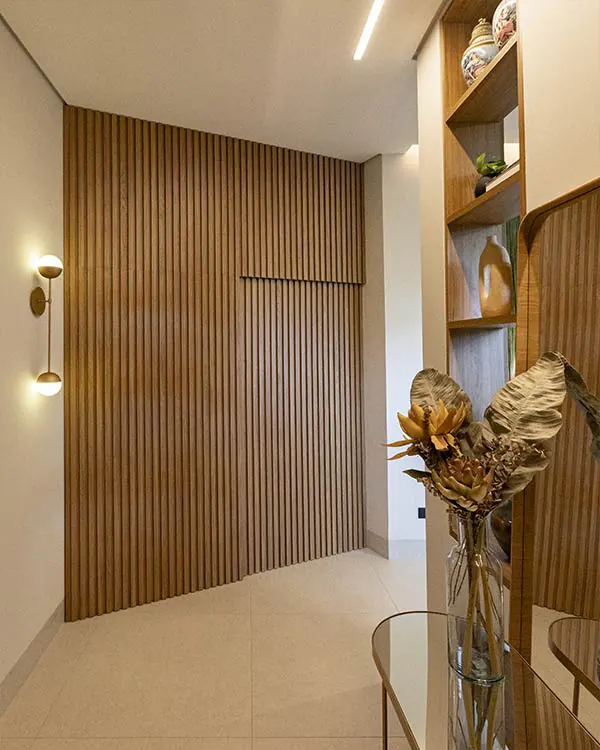 painel com porta de correr